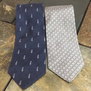 2 Tommy Hilfiger Silk ties